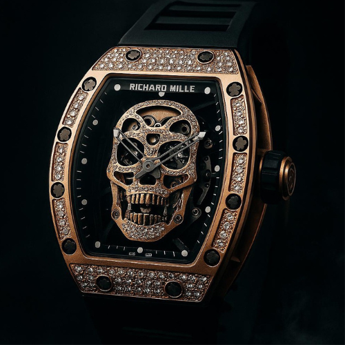 Luxury Skull Wrist Watch