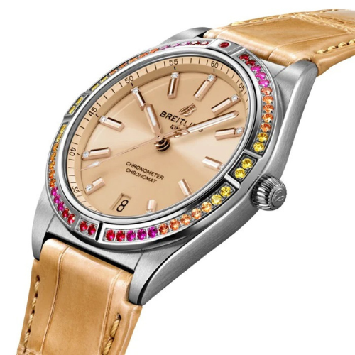 Designer Chronomat women Beige 36 south sea